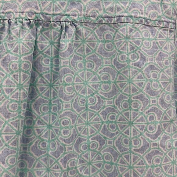 Vineyard Vines Long Sleeve Popover Babydoll Top - Picture 4 of 7